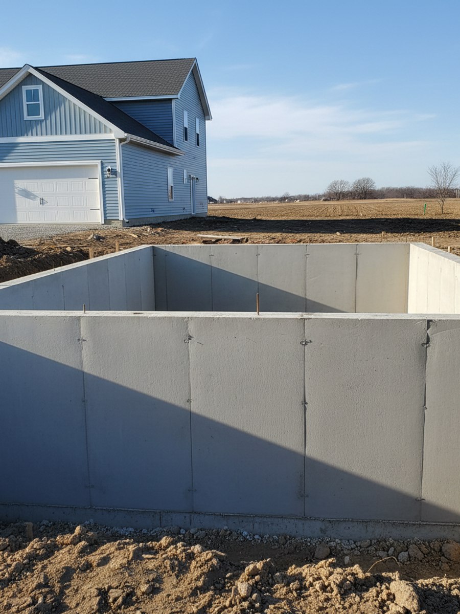 Concrete Patios completed by Horizon Concrete in South Bend, IN