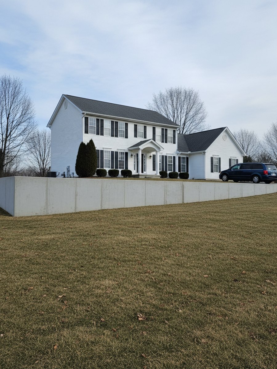 Concrete Garage Floors completed by Horizon Concrete in Goshen, IN